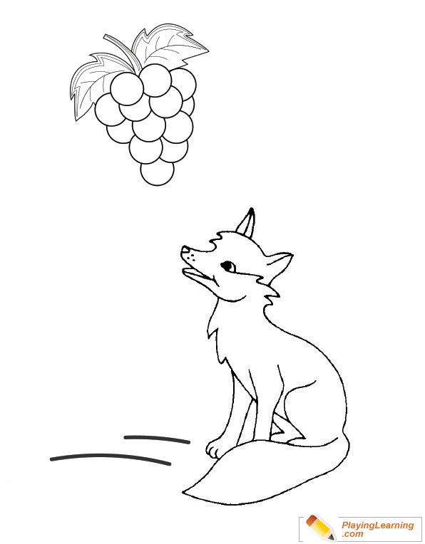 The Fox & The Grapes Fable Story | Playing Learning