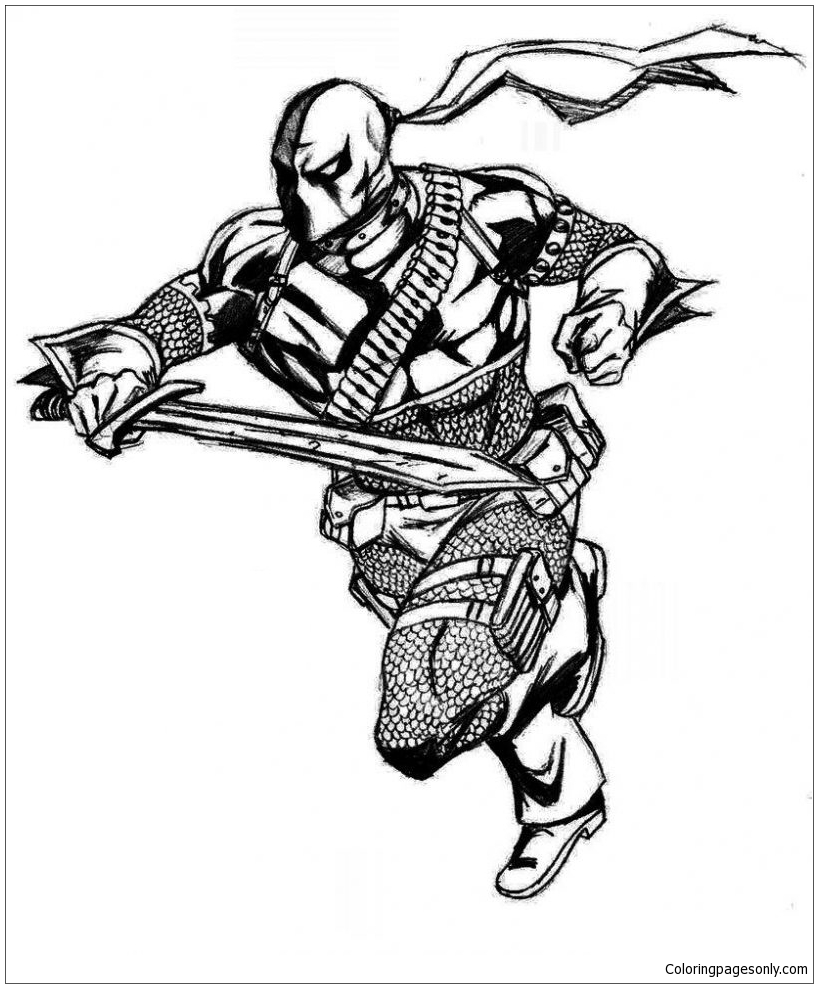Deadpool 2- image 1 Coloring Page - Free Coloring Pages Online