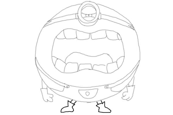 How to Draw Mega Minion Jerry from ...