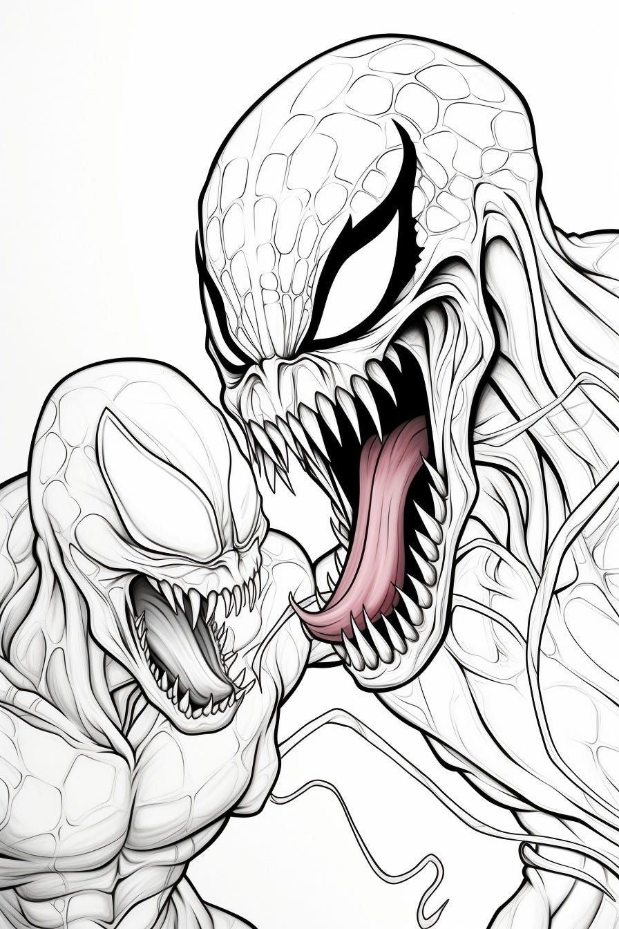 Free Printable Venom Coloring Pages ...