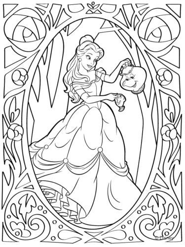 Disney Princess Coloring Pages | Fun Money Mom