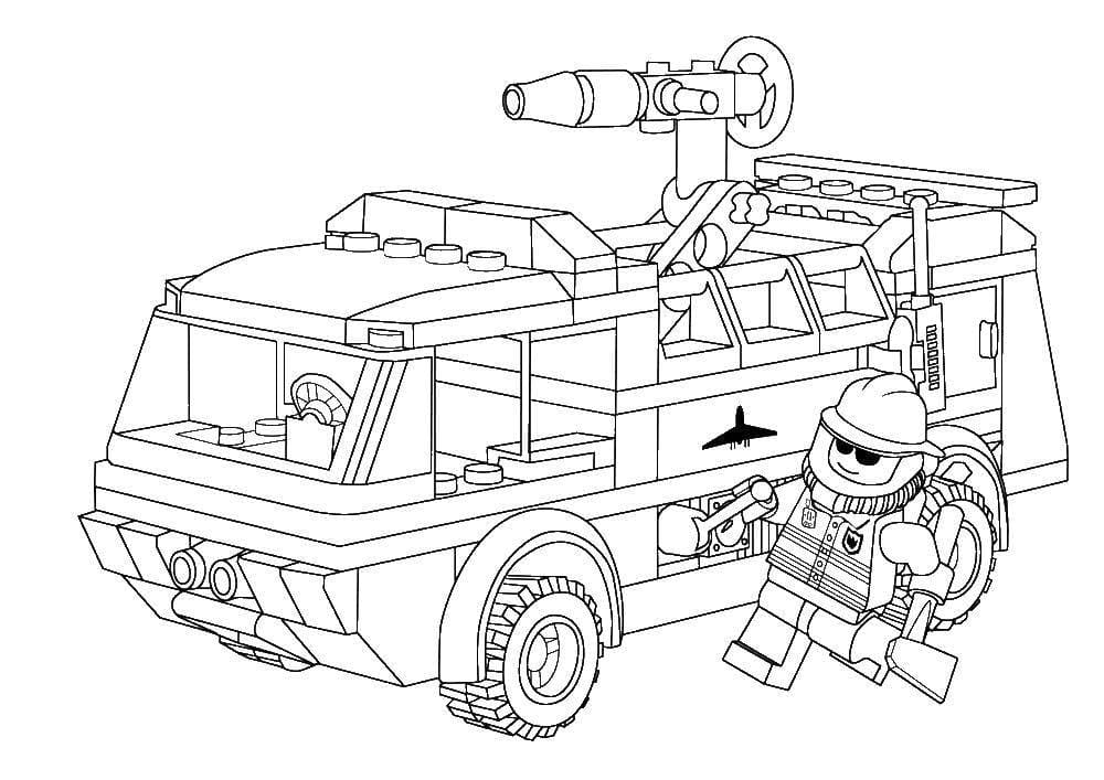 Lego Coloring Pages