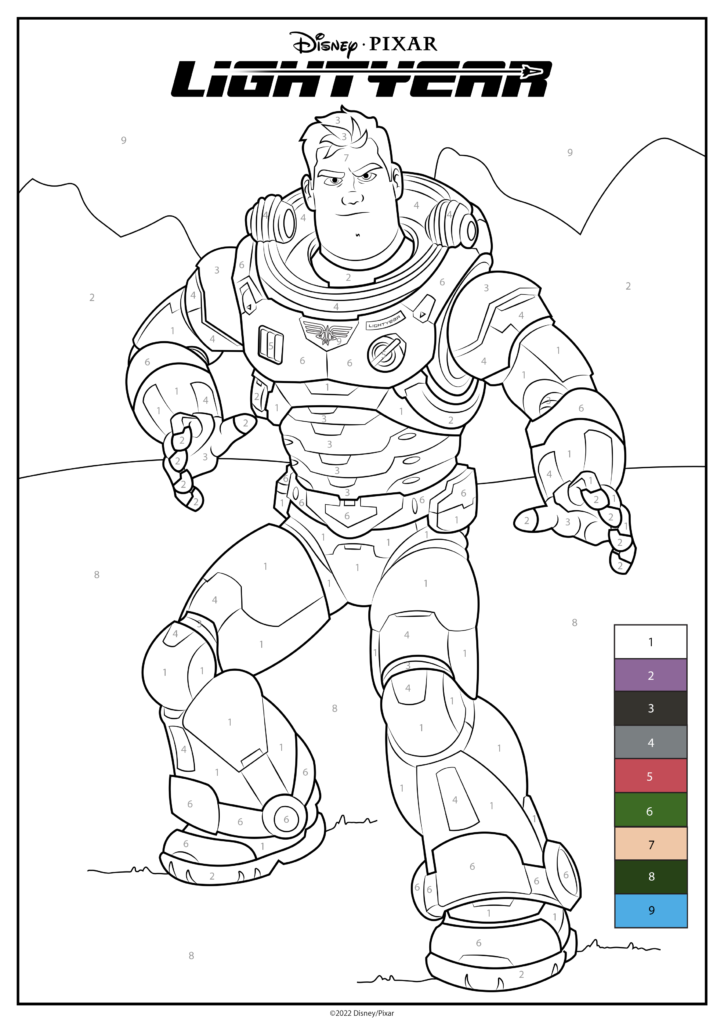 Free Printable LIGHTYEAR Coloring Pages - Lola Lambchops