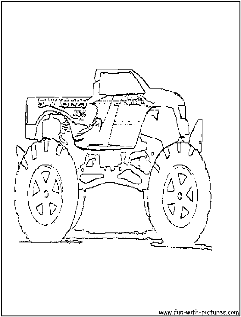 Truck Coloring Pages - Free Printable Colouring Pages for kids to print and  color in