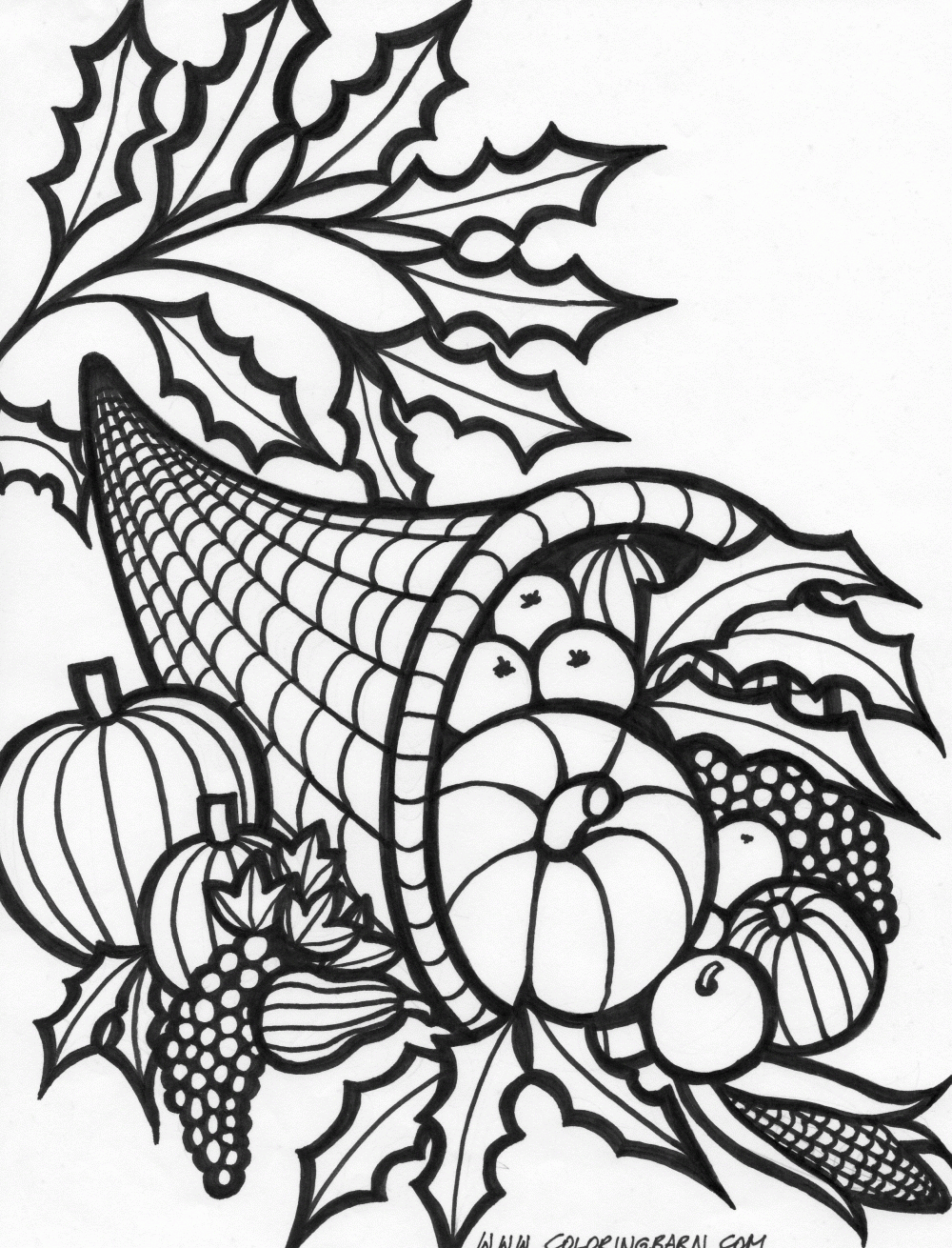 Related Thanksgiving Coloring Pages item-13482, Thanksgiving ...