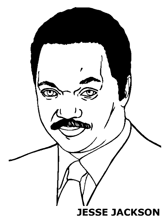 Black History Month: Coloring book pages of famous African Americans