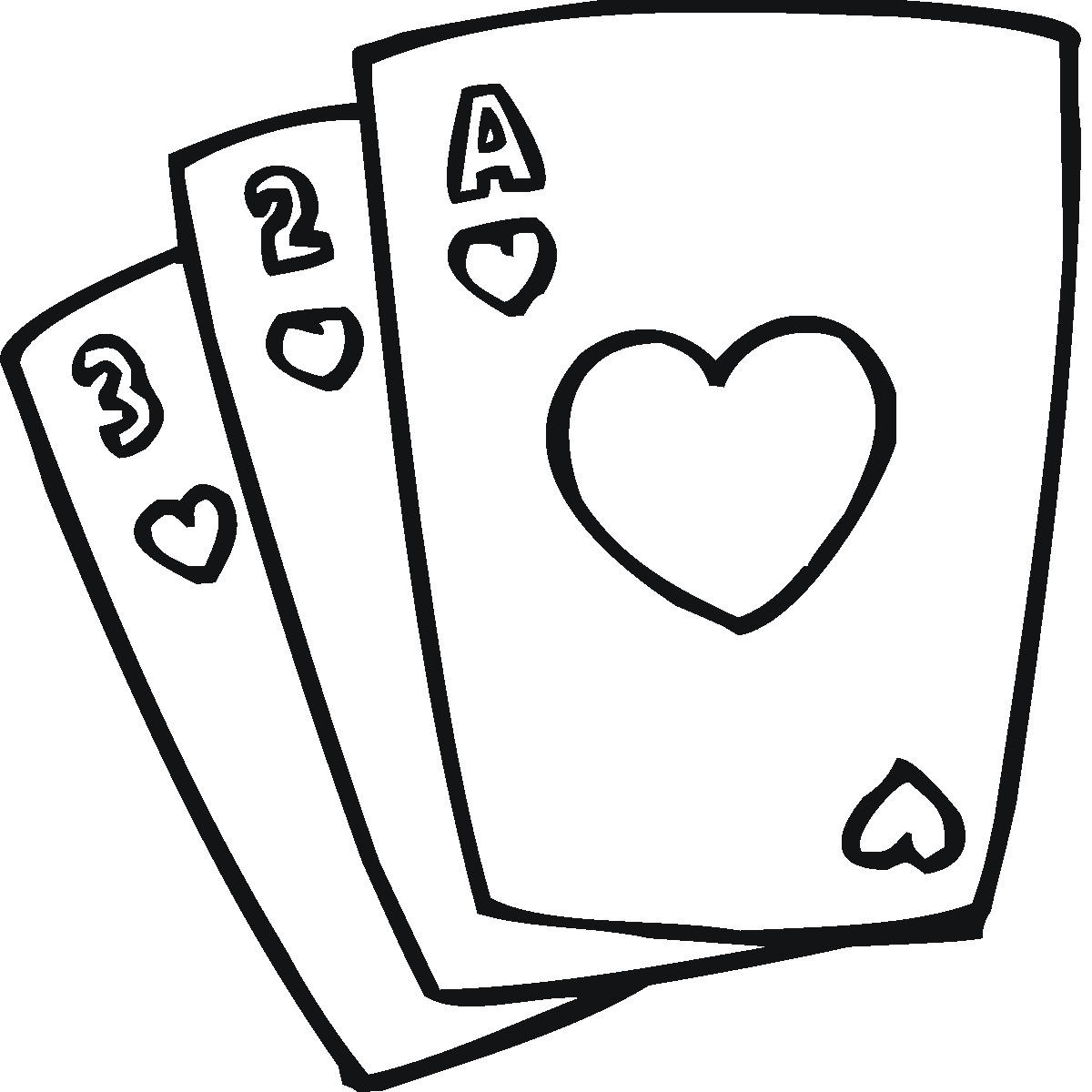 Playing cards clipart black and white - ClipartFox - ClipArt Best - ClipArt  Best