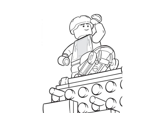 Lets Build Together - Coloring page | Official LEGO® Shop US