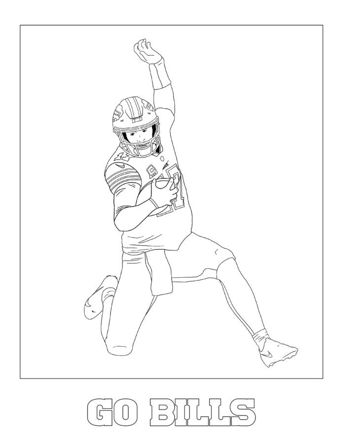 Buffalo Bills Coloring Pages