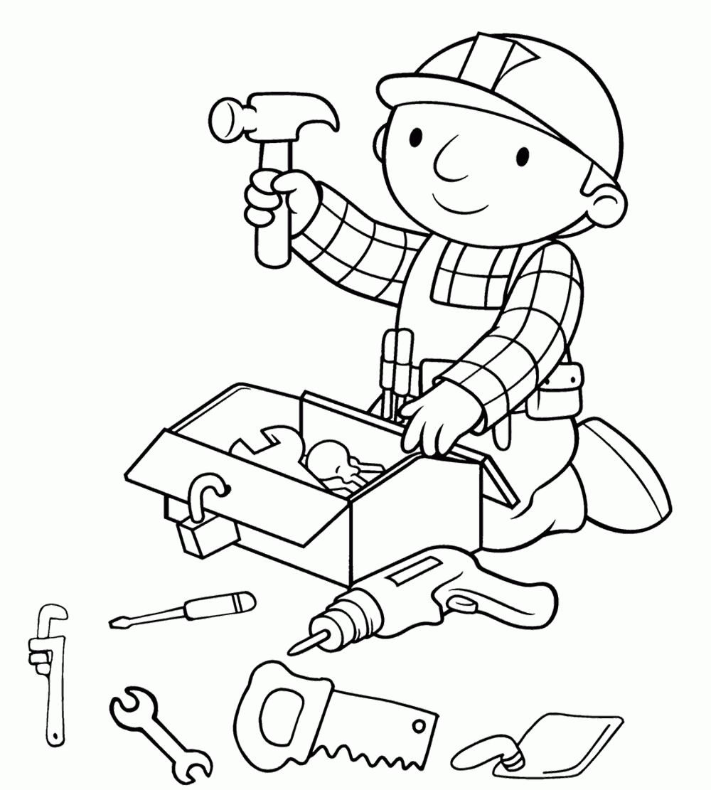 tool coloring pages - High Quality Coloring Pages