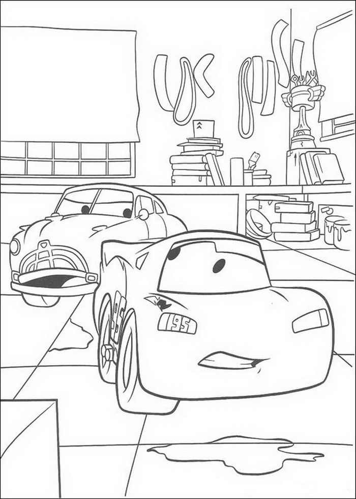 Kids-n-fun.com | 84 coloring pages of Cars (Pixar)