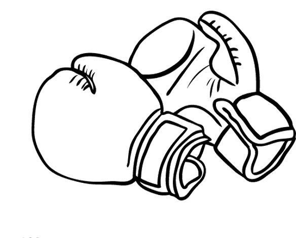 Printable Boxing Gloves Coloring Pages ...