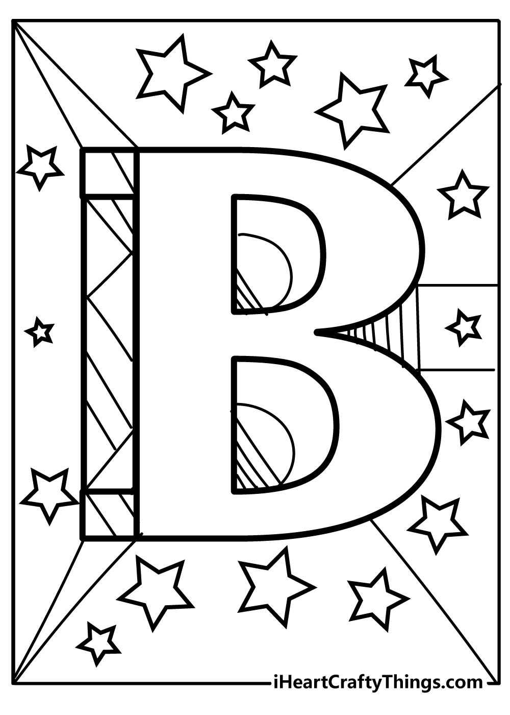 Printable Letter B Coloring Pages (Updated 2023)