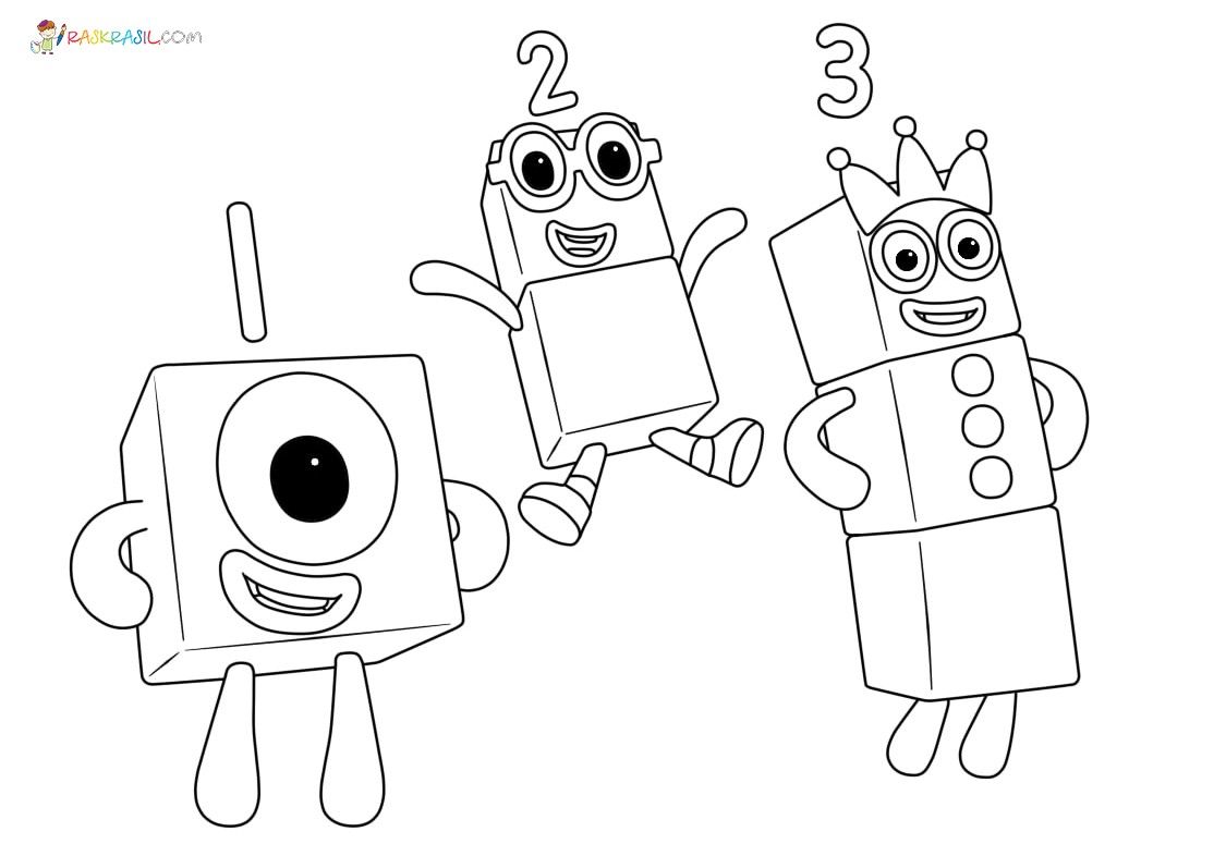 30 Numberblocks Coloring Pages - Thevillageanthology.com | Coloring pages,  Fun printables for kids, Free printable coloring