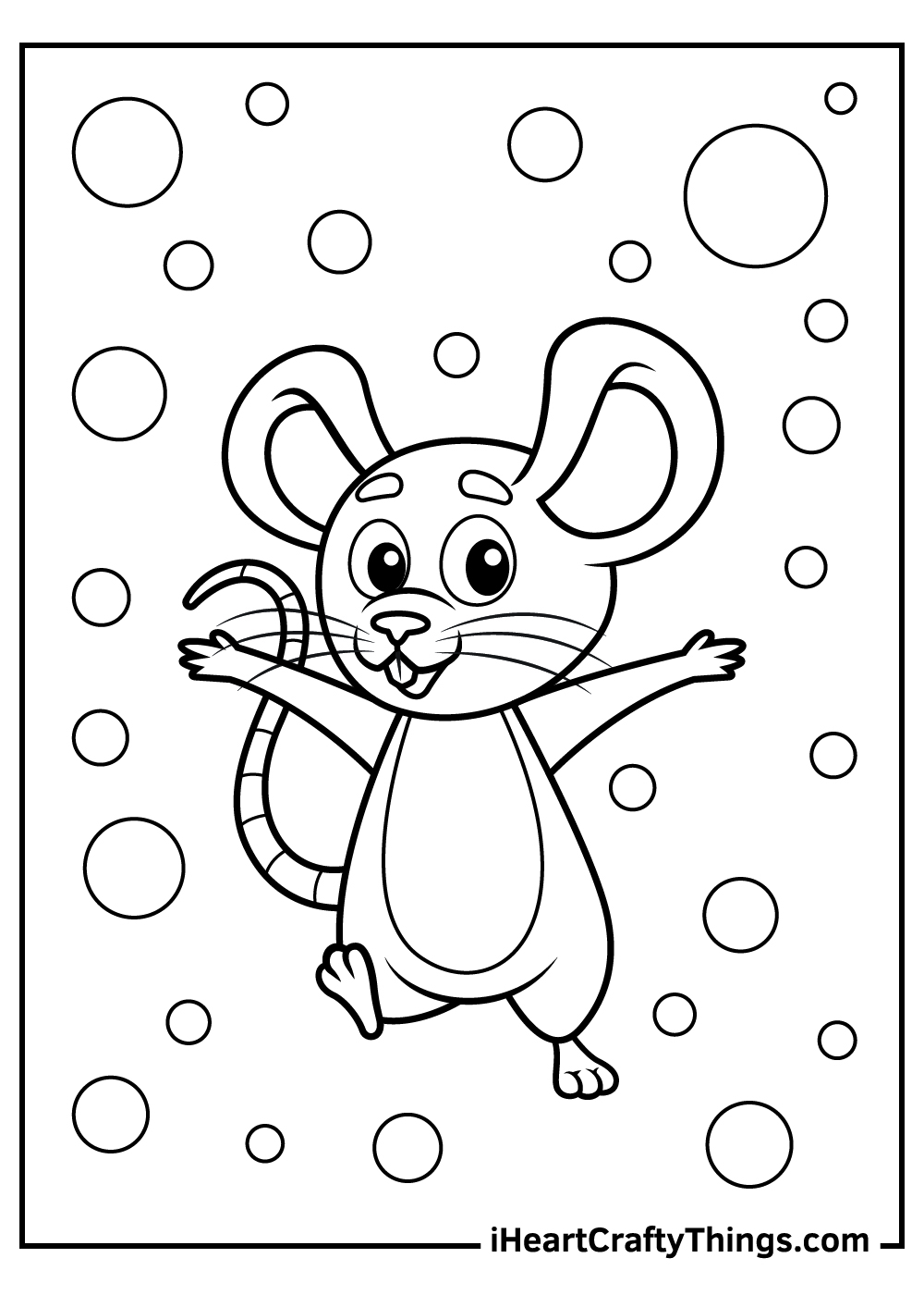 Mouse Coloring Pages (Updated 2022)