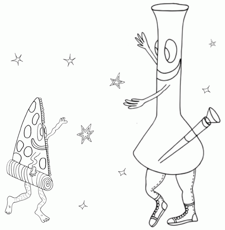 Book Review: The Stoner's Coloring Book | Northwest Leaf: The ...