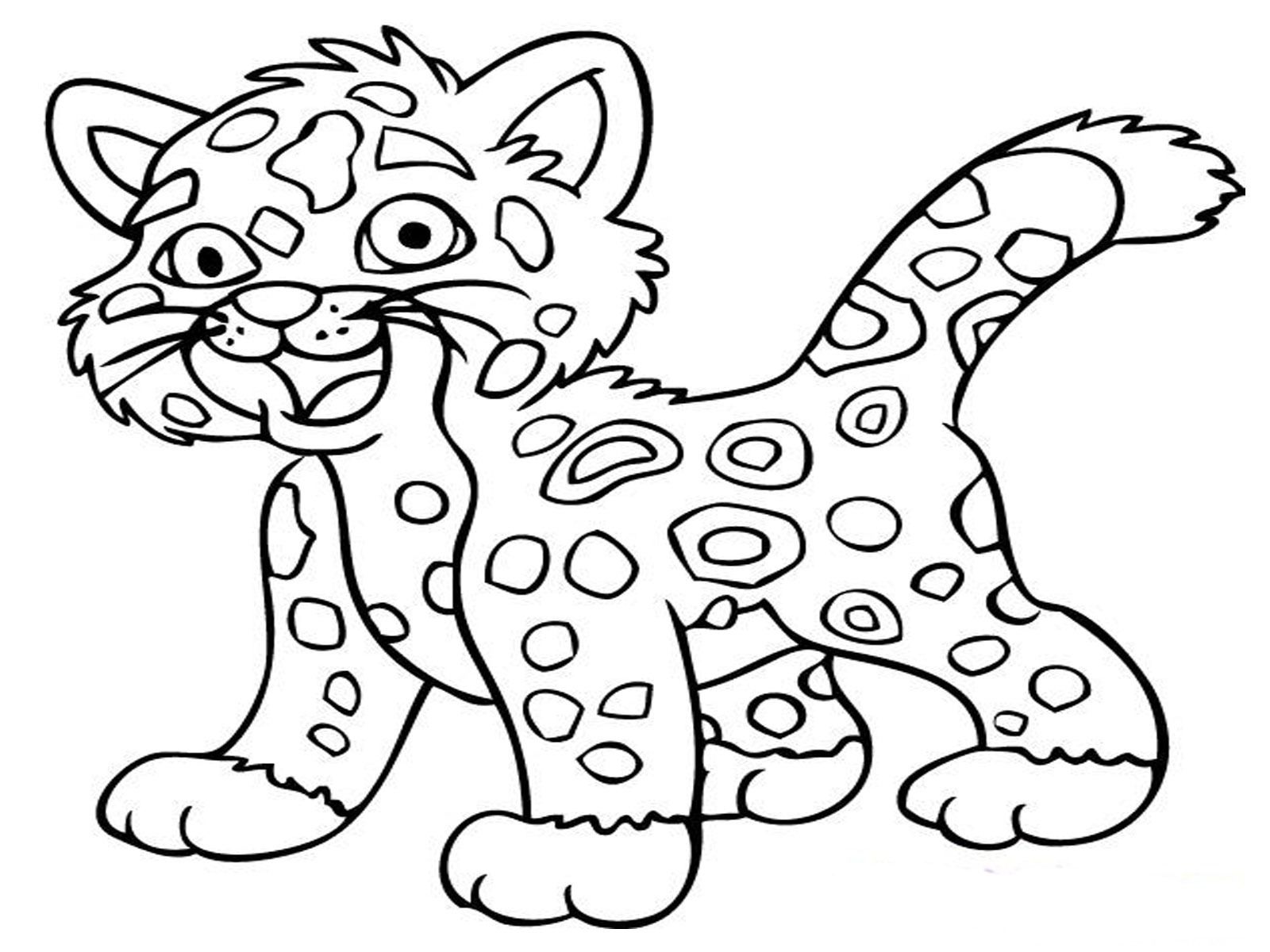 Coloring Pictures Of Animals Printable - Coloring