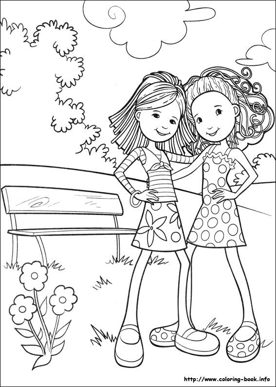 Groovy Girls coloring pages on Coloring-Book.info