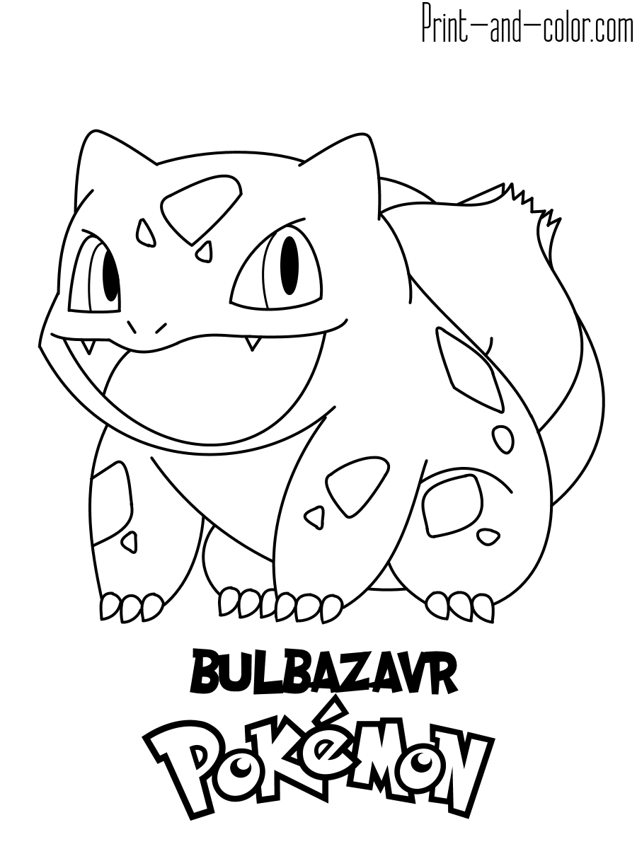 Pokemon coloring pages | Print and Color.com