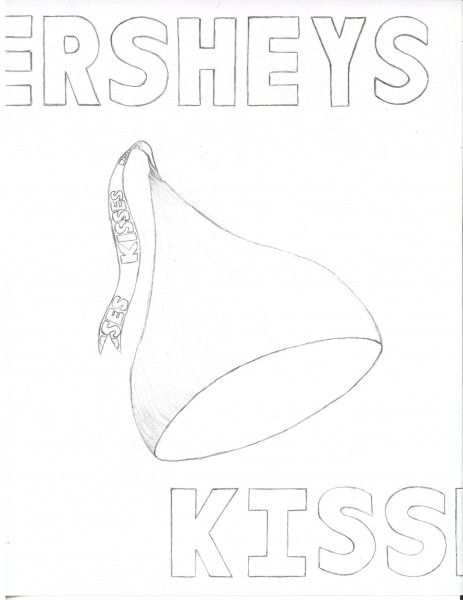 Hershey Kiss Coloring Page | Free Coloring Pages on Masivy World
