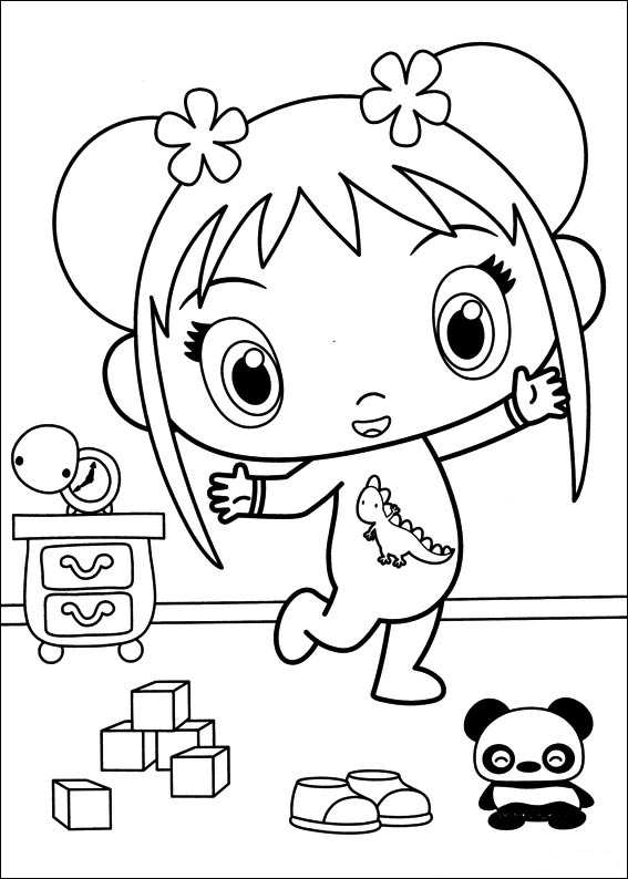 Kids-n-fun.com | 49 coloring pages of Ni hao Kai Lan
