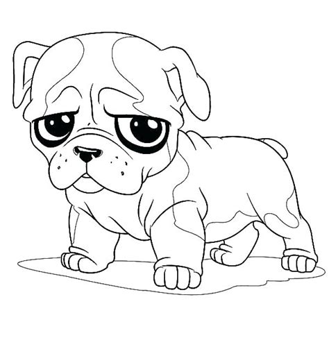 Bull Dog Colouring Pages - Free Colouring Pages