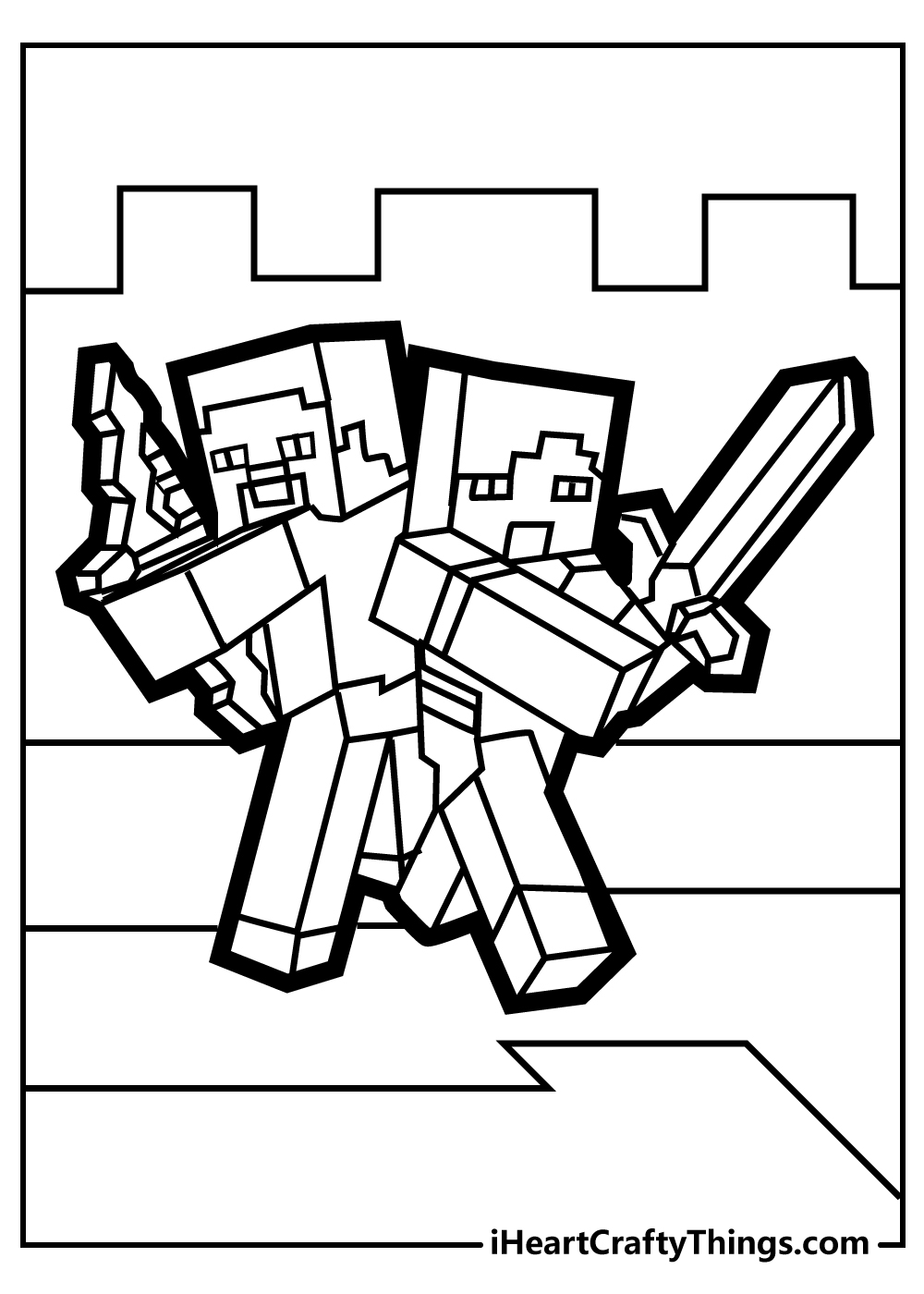 Minecraft Coloring Pages (Updated 2023)