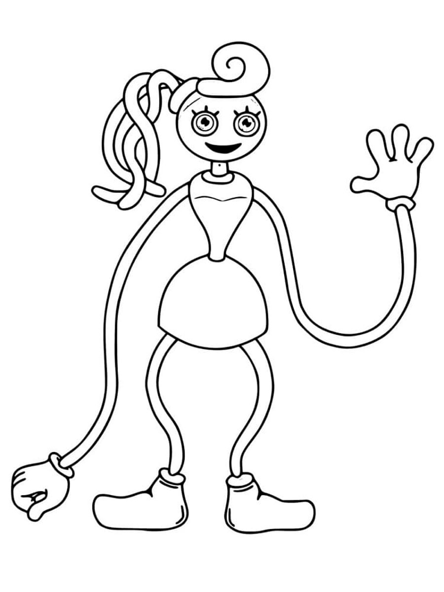 Mommy Long Legs coloring pages. Free printable Mommy Long Legs coloring  pages