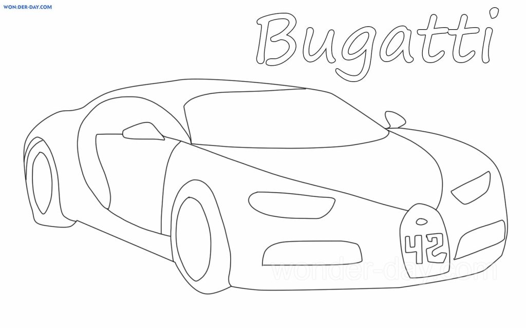 Bugatti Coloring Pages | Coloring Pages for Kids