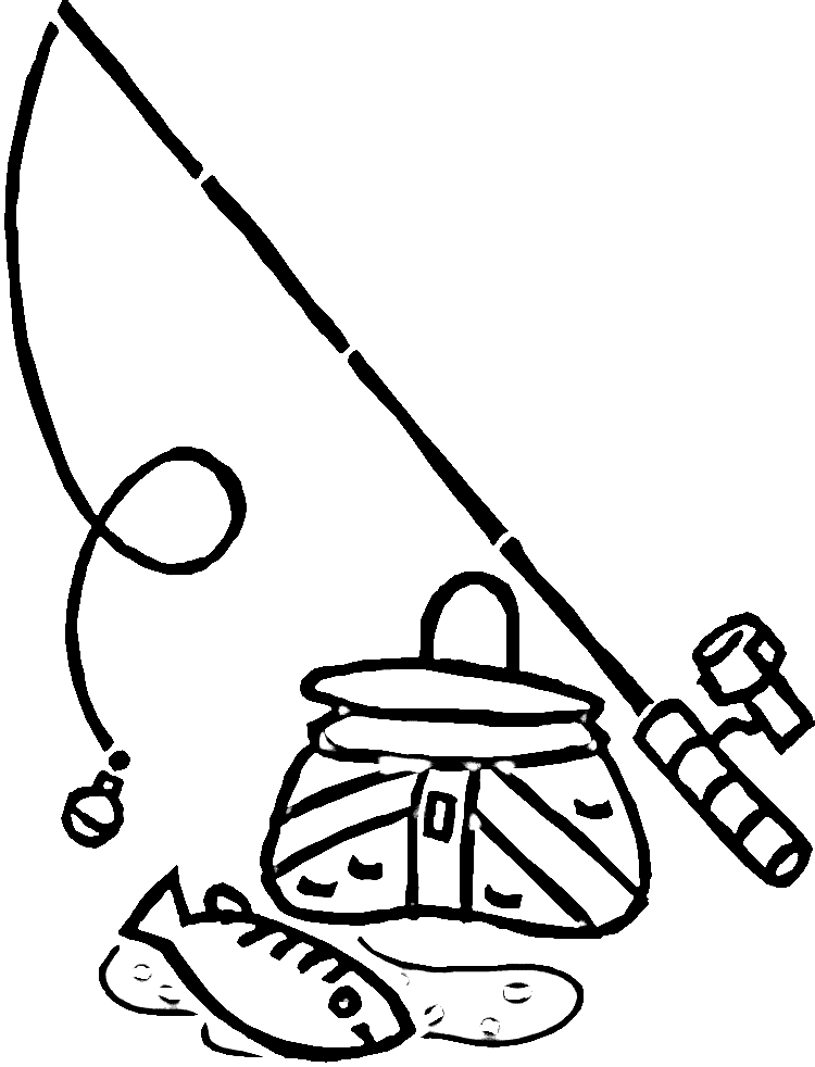Fishing Coloring Pages - Coloring Pages For Kids And Adults