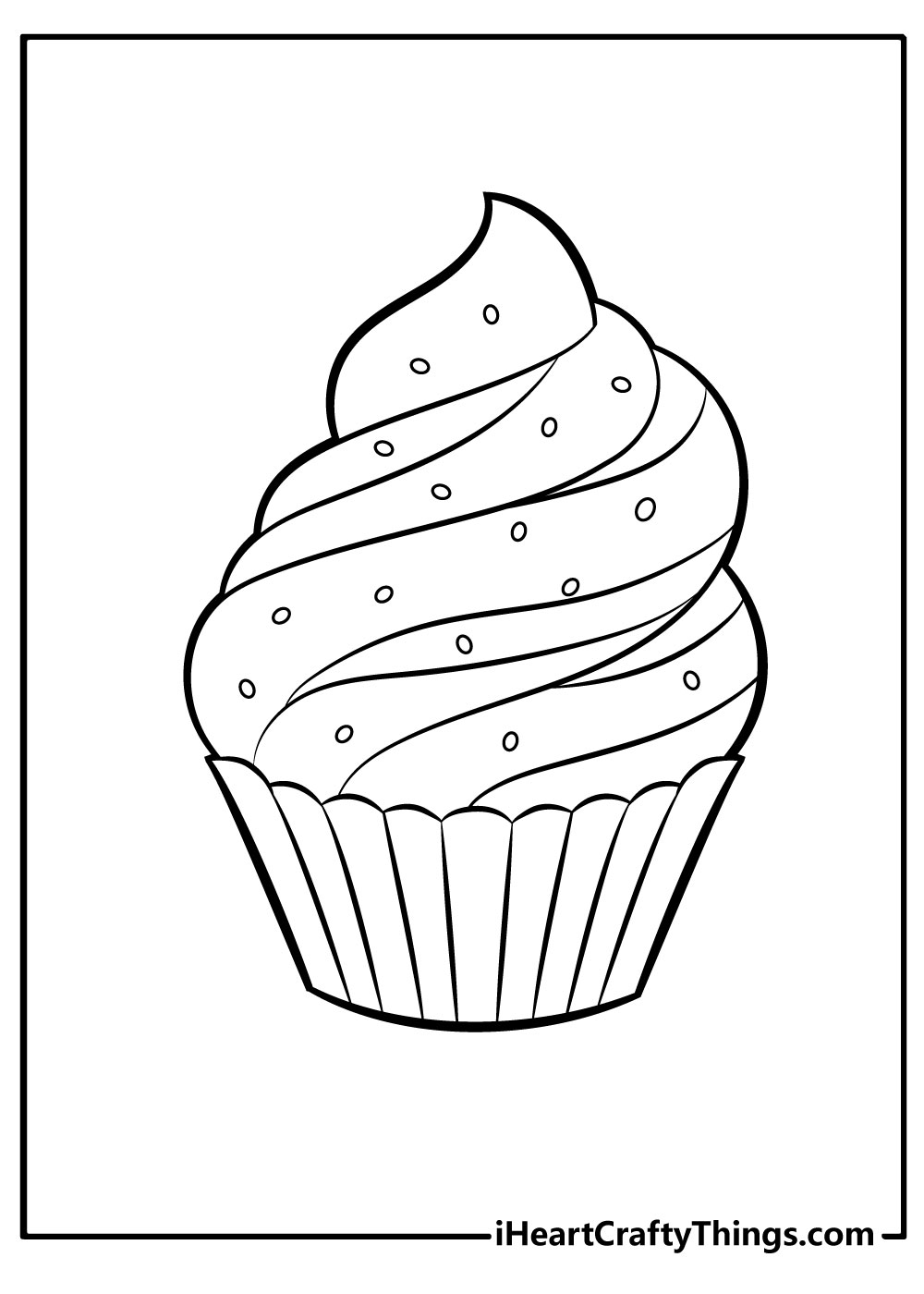 Printable Cupcake Coloring Pages (Updated 2023)