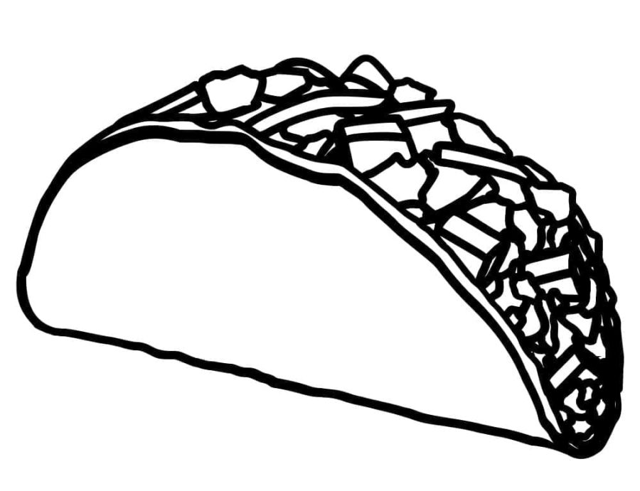 Taco Coloring Pages