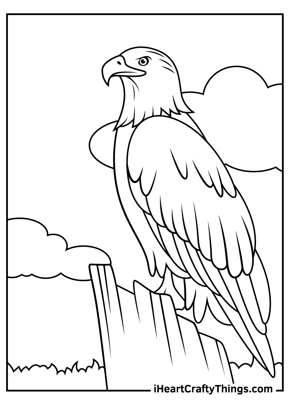 Bald Eagle Coloring Pages (Updated 2023)