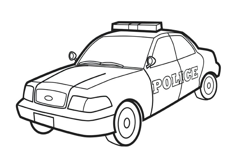 Printable Drift Car Coloring Pages