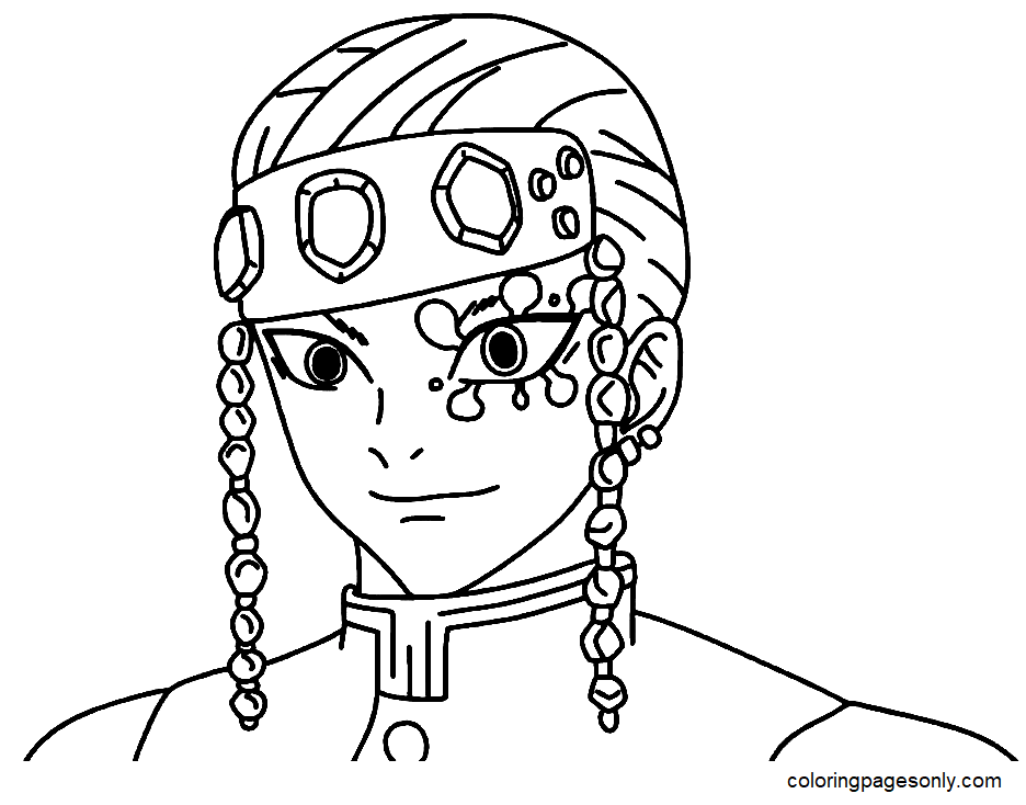 Face Well Drawn Coloring Page ...