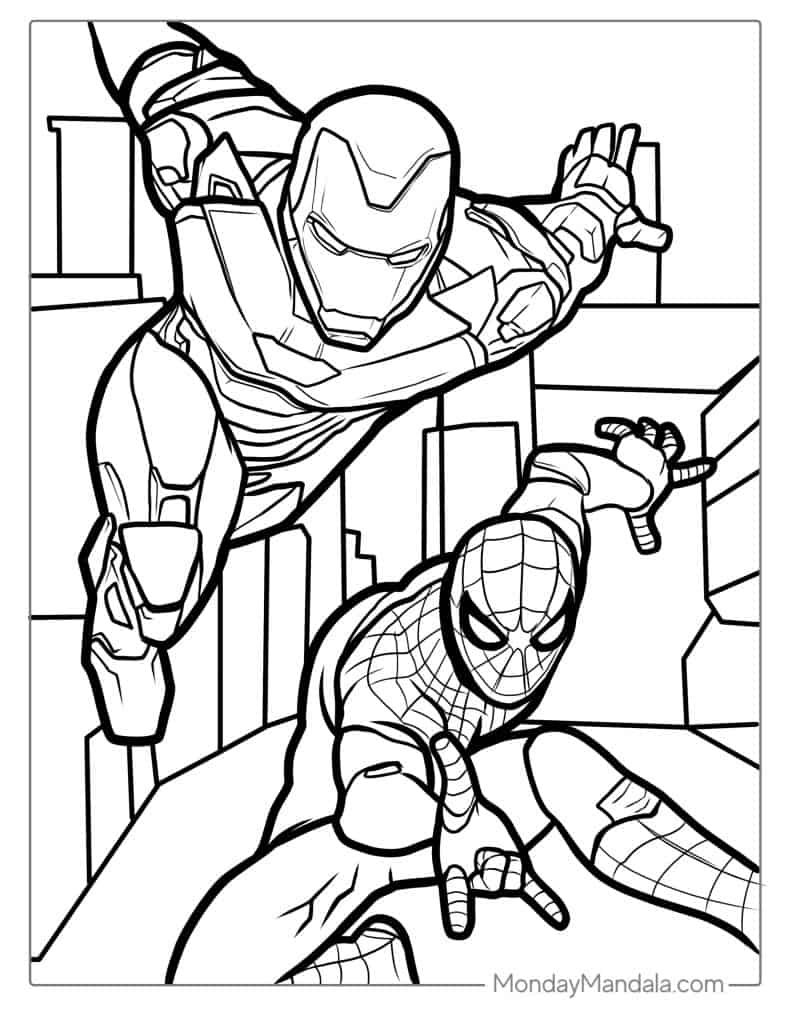 24 Iron Man Coloring Pages (Free PDF ...