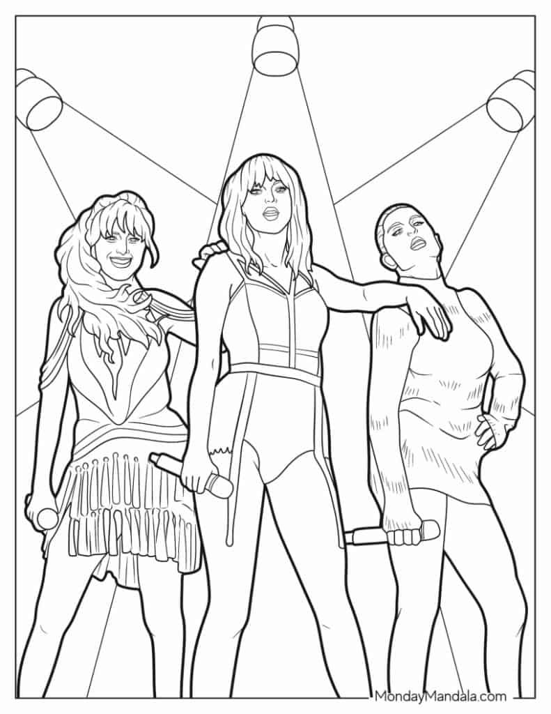 20 Taylor Swift Coloring Pages (Free ...