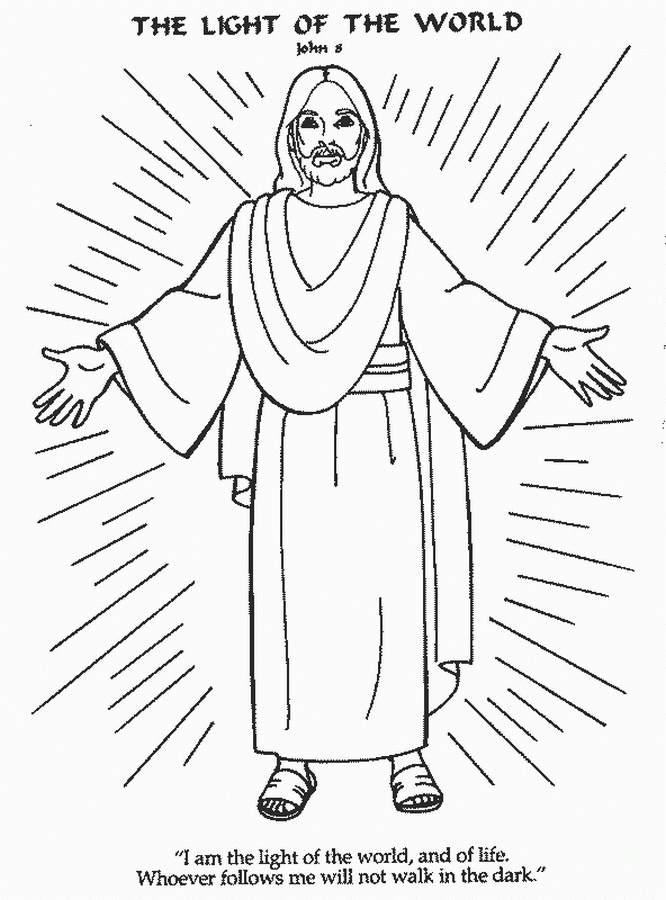 Jesus Coloring Pages | Free Coloring Pages