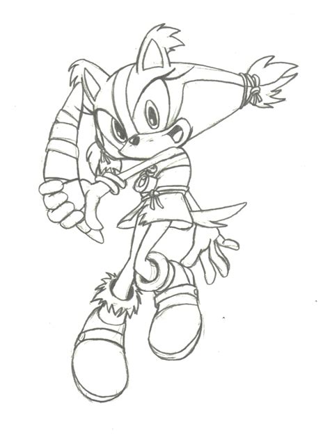 Sonic Boom Sticks Colouring Pages - Free Colouring Pages