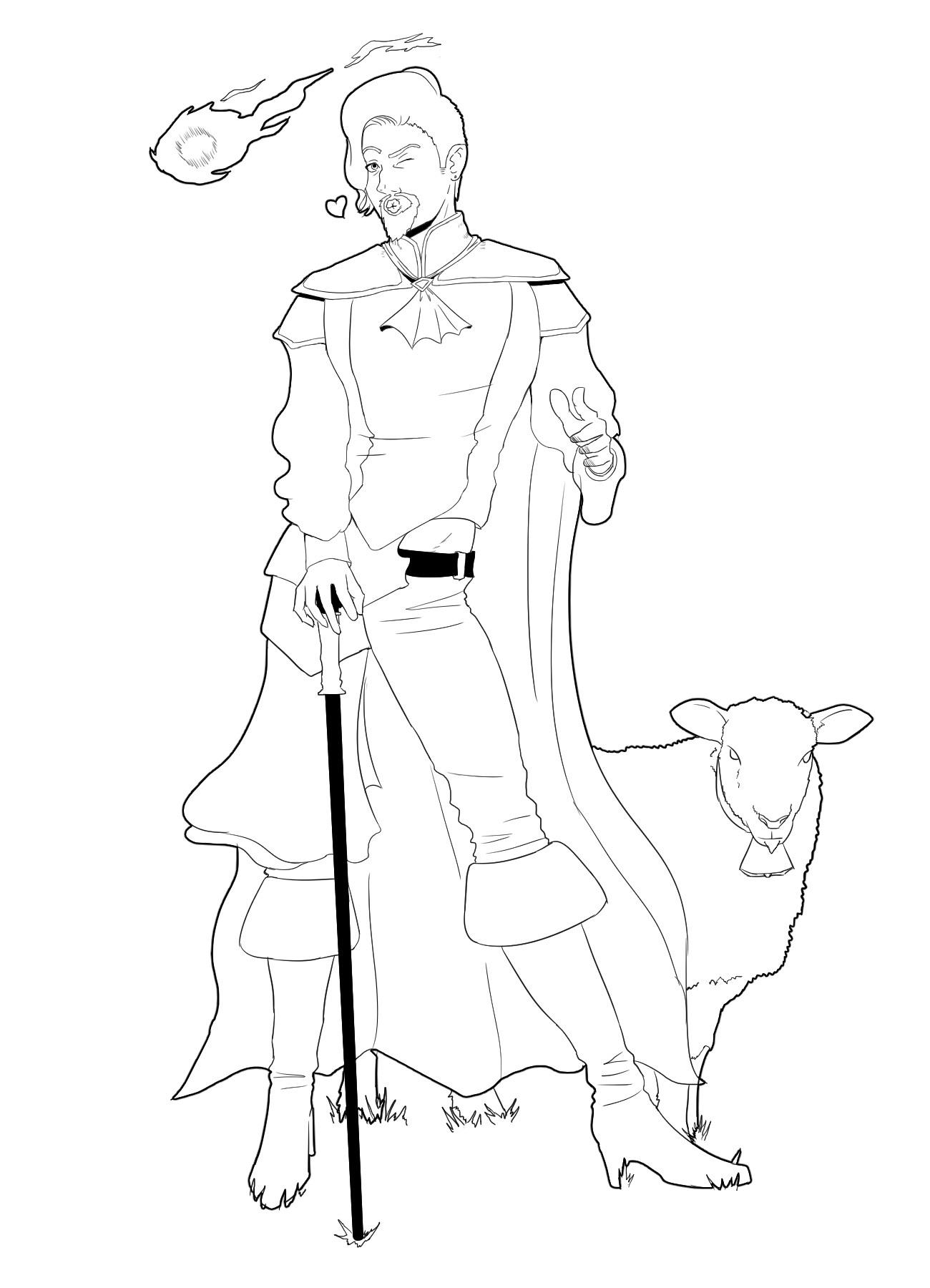 OC] Jayden, one my dnd characters : r/characterdrawing
