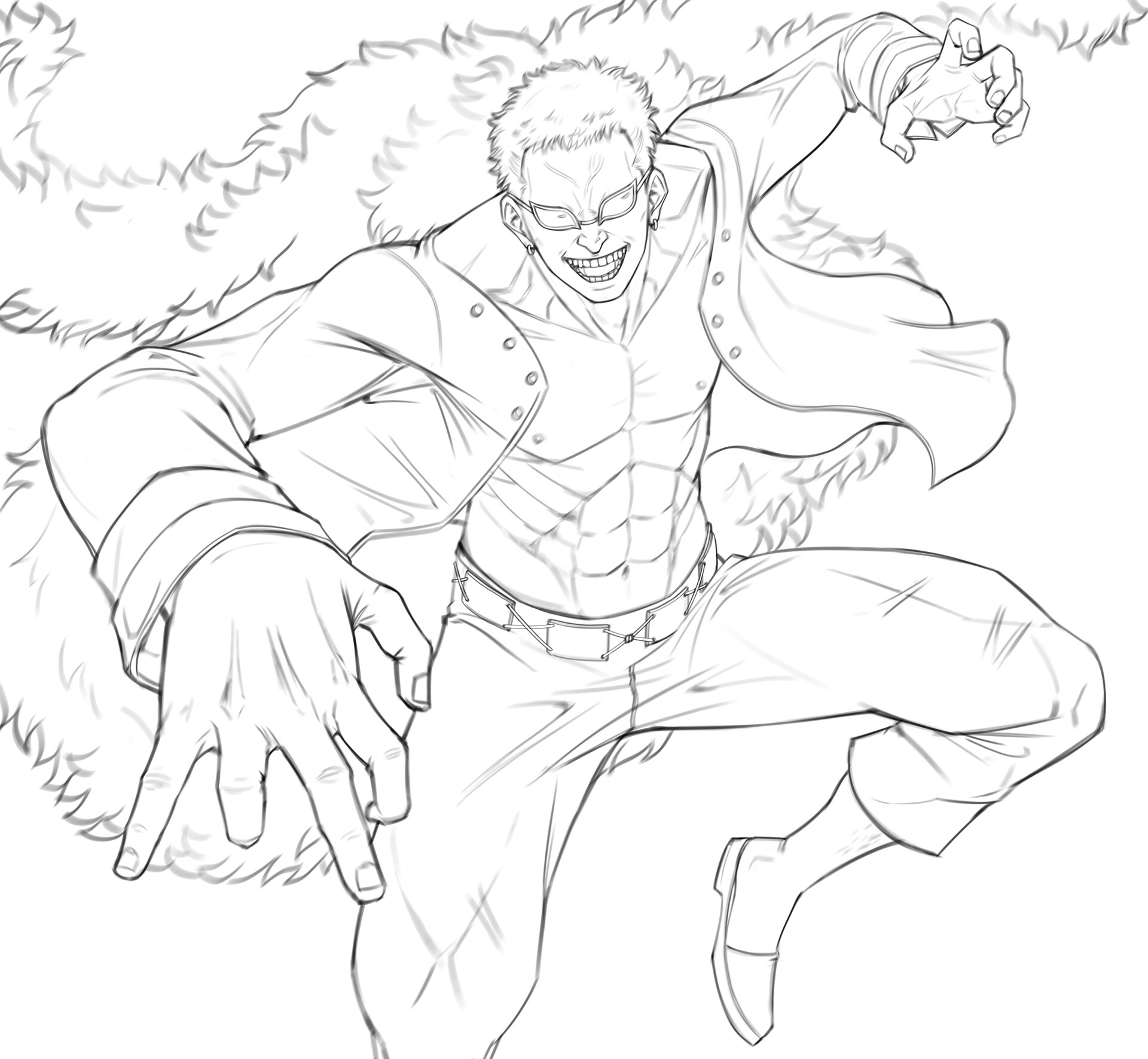 ArtStation - Donquixote Doflamingo