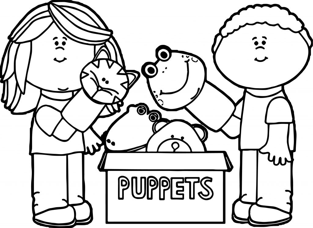 Puppet Coloring Pages - Best Coloring Pages For Kids