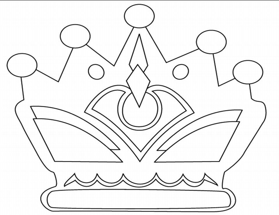 Free Crown Coloring Pages, Download Free Crown Coloring Pages png images,  Free ClipArts on Clipart Library