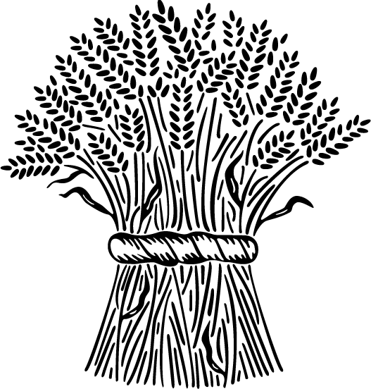Sheaves of Wheat Coloring Page | Art, Clip art, Wheat bundle