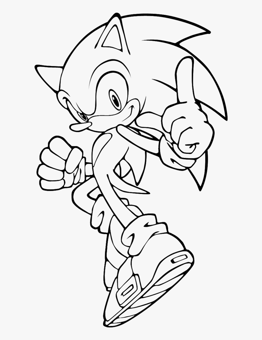 Shadow From Sonic Coloring Page - Coloring Page Sonic The Hedgehog ...