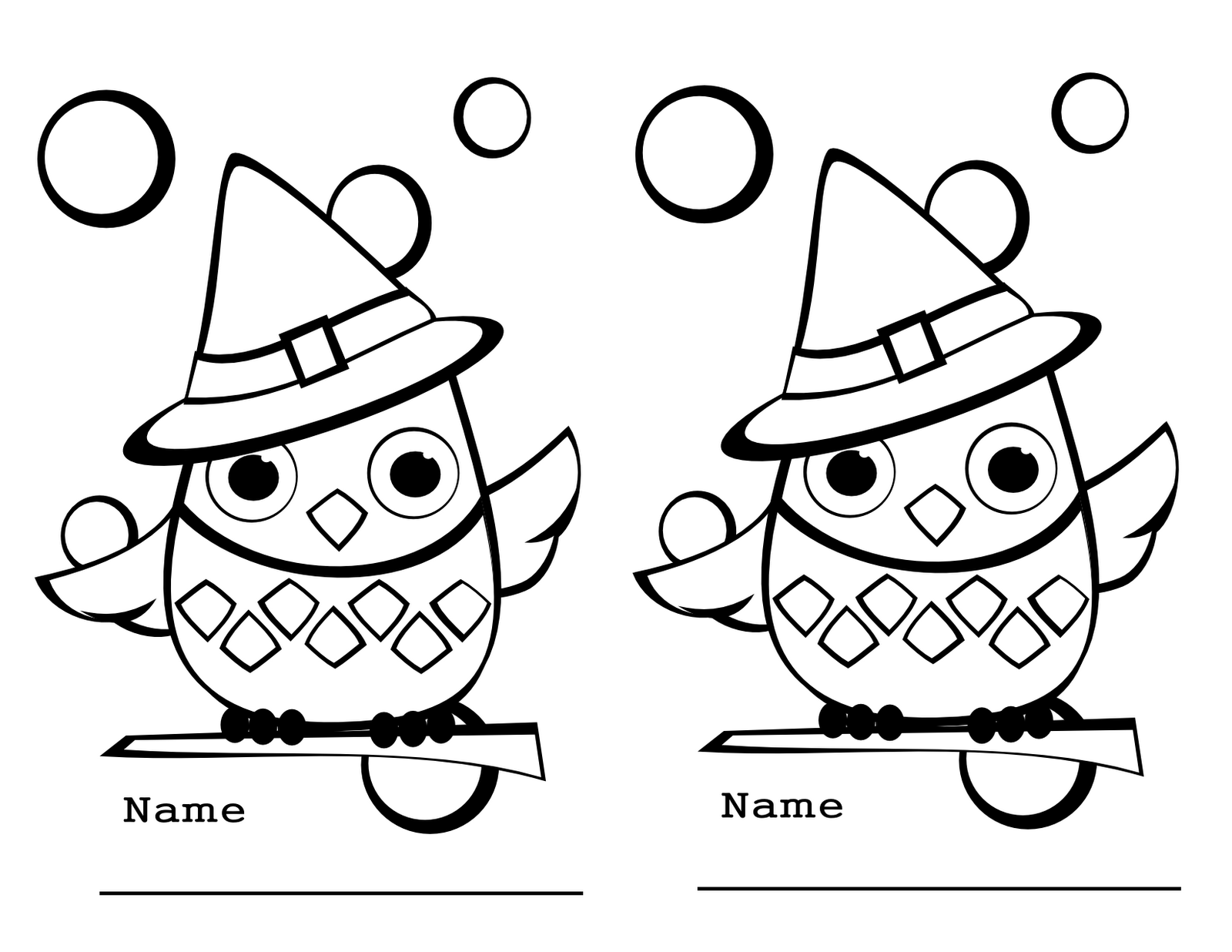 big eyed owl. click the cartoon owl coloring pages. barn owl ...