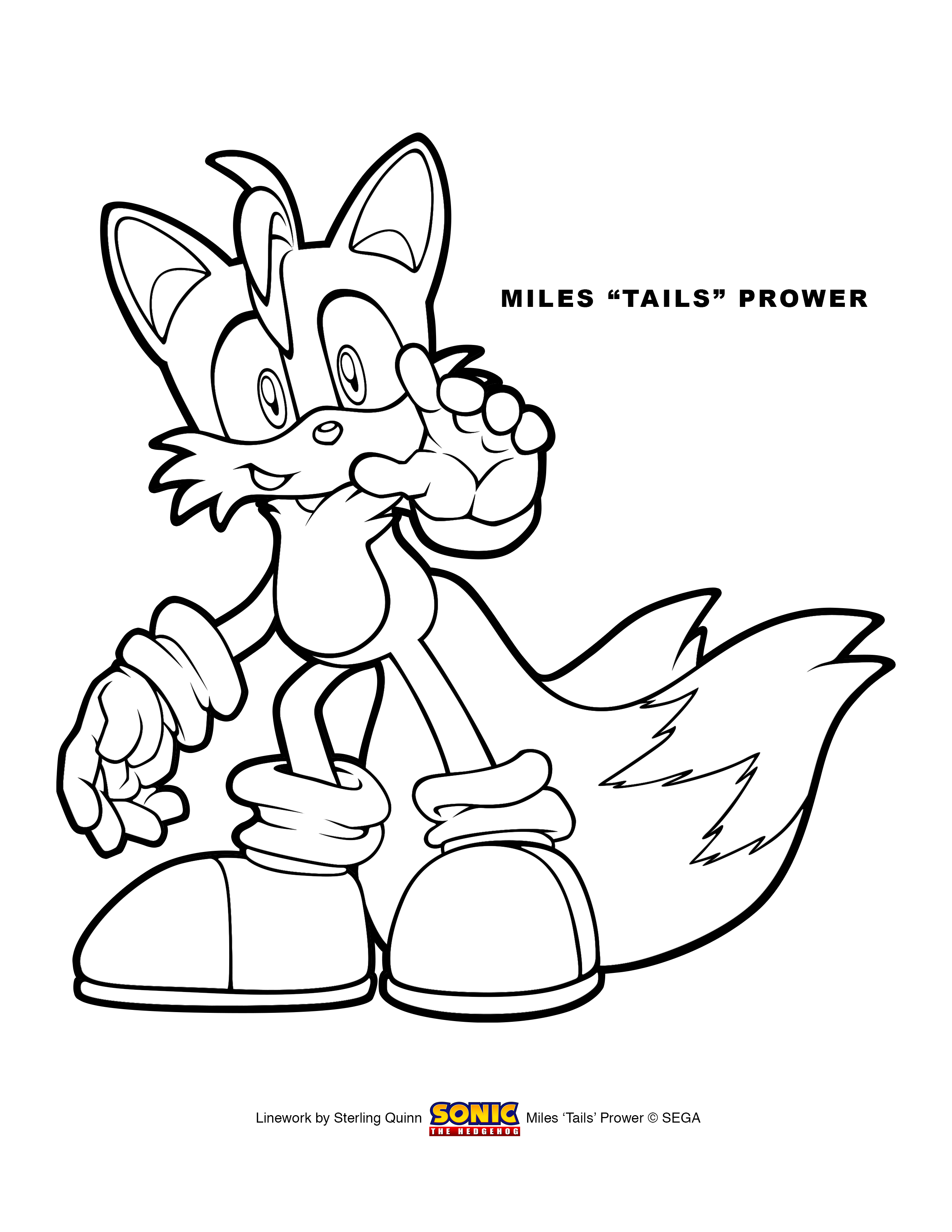 13 Pics of Tails The Fox Coloring Pages - Tails Coloring Pages ...