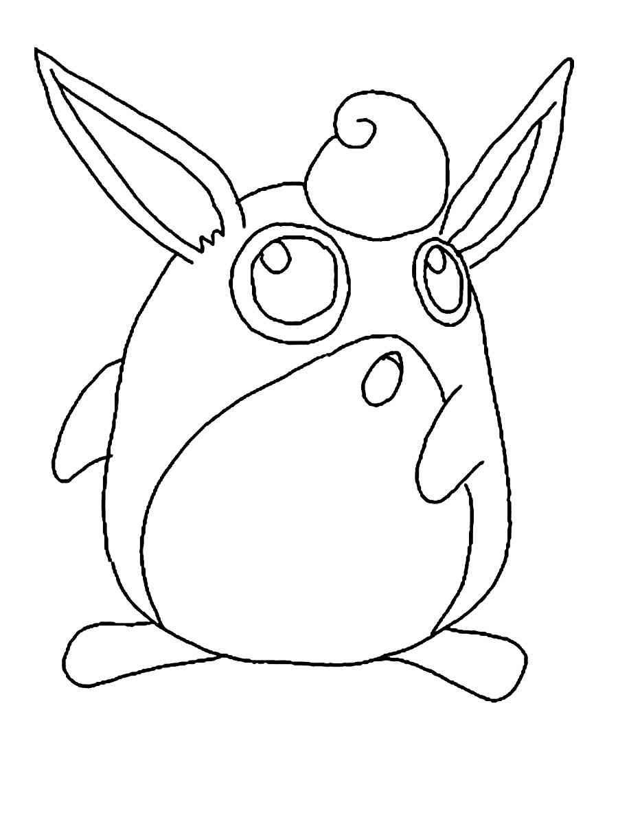 Wigglytuff Pokemon coloring pages