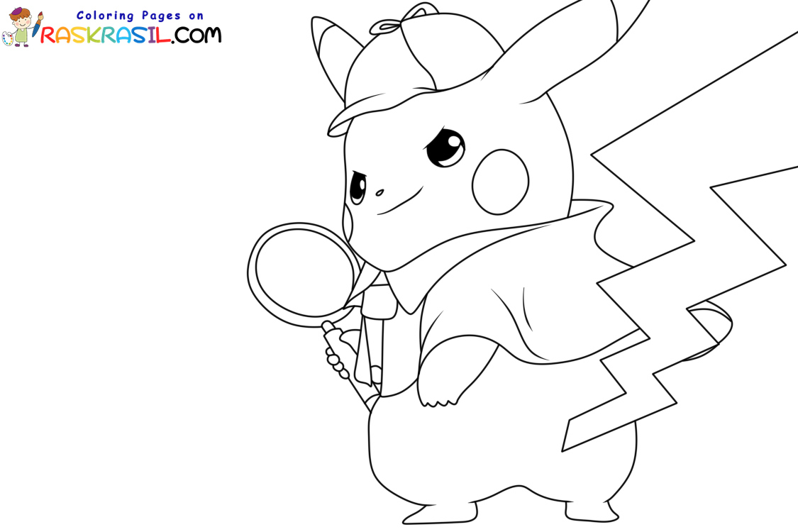 Pikachu Coloring Pages