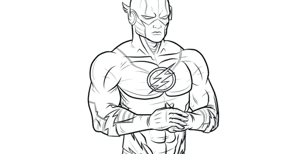 The Flash Coloring Pages Printable at GetDrawings.com | Free ...